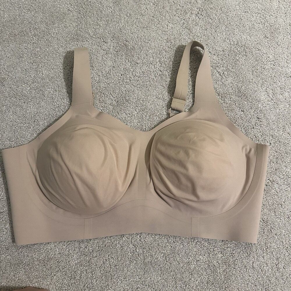 Evelyn Bobbie the Beyond Bra Wireless XL Sand Nude VGUC Women’s
